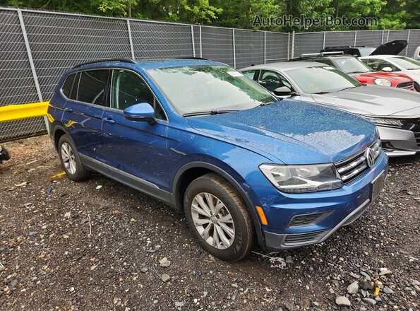 3VV2B7AX8JM178150 2018 VOLKSWAGEN TIGUAN Blue წინა მარჯვენა