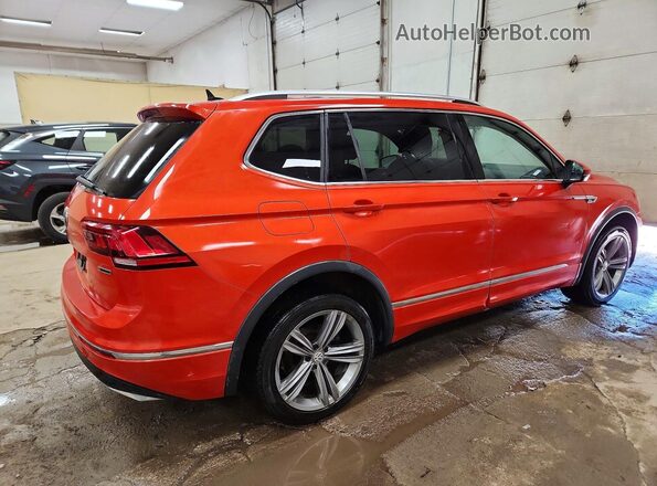 3VV2B7AX8KM020960 2019 VOLKSWAGEN TIGUAN Orange Հետևի աջ