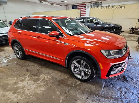 3VV2B7AX8KM020960 2019 VOLKSWAGEN TIGUAN Orange Առջևի աջ