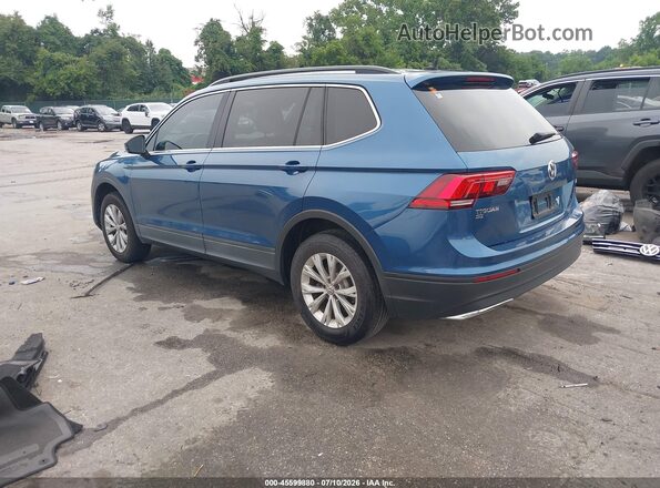 3VV2B7AX8KM138166 2019 VOLKSWAGEN TIGUAN Blue უკანა მარცხენა