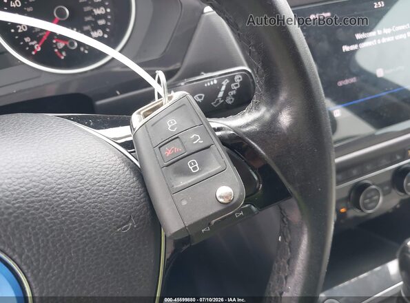 3VV2B7AX8KM138166 2019 VOLKSWAGEN TIGUAN Blue წინა პანელის ხედი
