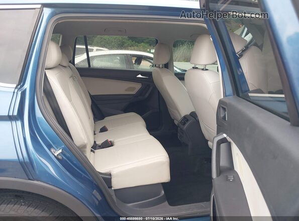 3VV2B7AX8KM138166 2019 VOLKSWAGEN TIGUAN Blue VIN კოდის სტიკერის ხედი