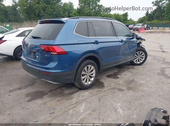 3VV2B7AX8KM138166 2019 VOLKSWAGEN TIGUAN Blue უკანა მარჯვენა