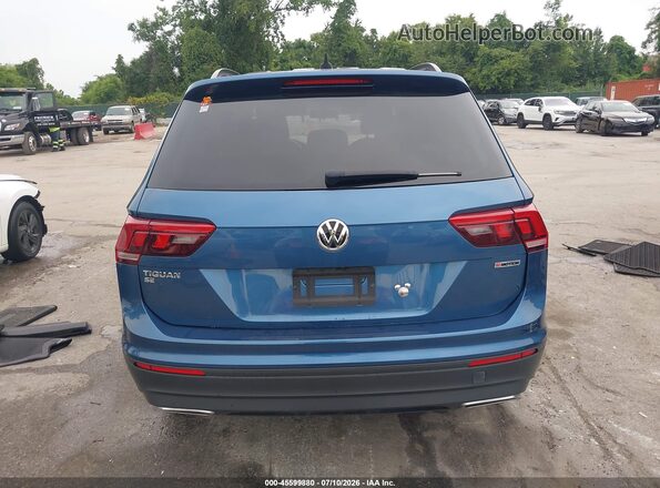 3VV2B7AX8KM138166 2019 VOLKSWAGEN TIGUAN Blue 