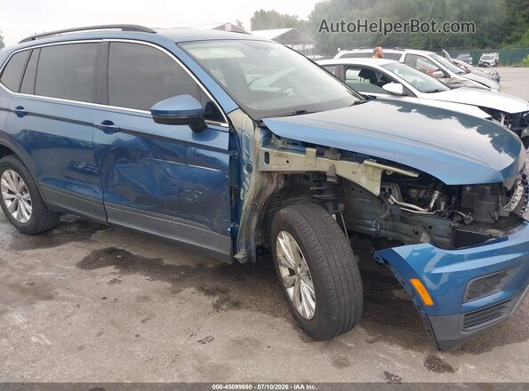 3VV2B7AX8KM138166 2019 VOLKSWAGEN TIGUAN Blue 