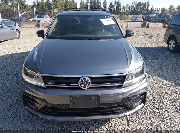 3VV2B7AX8LM107596 2020 VOLKSWAGEN TIGUAN Gray Widok wnętrza z tyłu