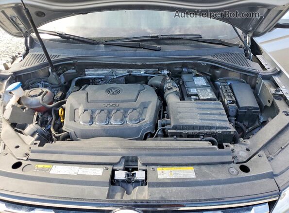 3VV2B7AX8MM003191 2021 VOLKSWAGEN TIGUAN Silver Вид підкапотного простору