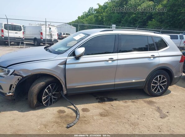 3VV2B7AX8MM008780 2021 VOLKSWAGEN TIGUAN Серебряный Панорамный вид салона 360°