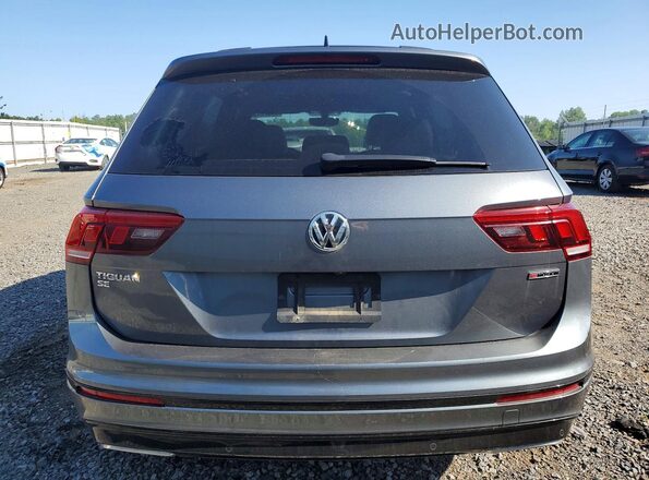 3VV2B7AX8MM053086 2021 VOLKSWAGEN TIGUAN Gray უკანა ხედი