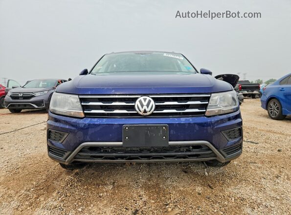 3VV2B7AX8MM078067 2021 VOLKSWAGEN TIGUAN Blue Widok z przodu