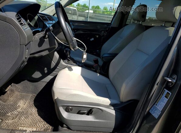 3VV2B7AX9JM004250 2018 VOLKSWAGEN TIGUAN Gray Widok wnętrza z przodu