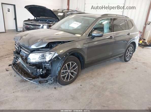 3VV2B7AX9KM077538 2019 VOLKSWAGEN TIGUAN Gray Przód lewy
