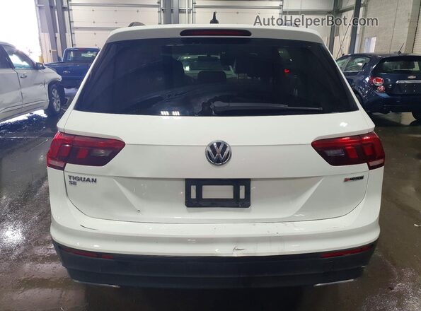 3VV2B7AX9KM188817 2019 VOLKSWAGEN TIGUAN White Widok z tyłu