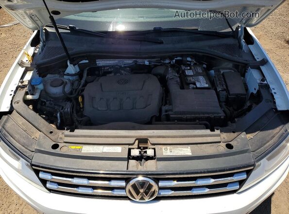 3VV2B7AX9KM200366 2019 VOLKSWAGEN TIGUAN White Vista del compartimento del motor