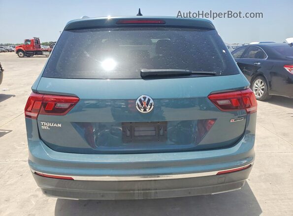 3VV2B7AX9LM080571 2020 VOLKSWAGEN TIGUAN Blue Rear view
