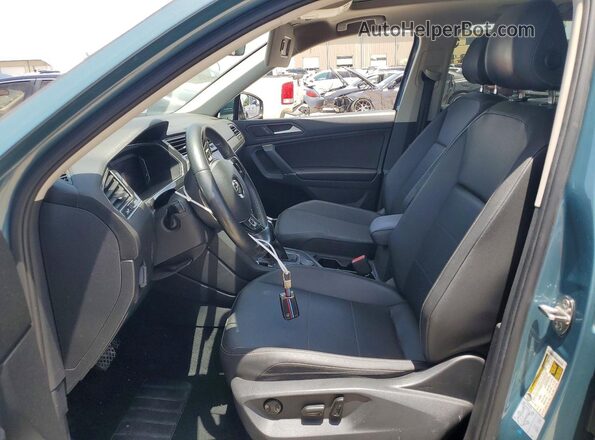 3VV2B7AX9LM080571 2020 VOLKSWAGEN TIGUAN Blue Front interior view
