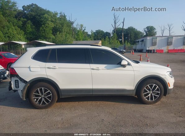 3VV2B7AX9MM075582 2021 VOLKSWAGEN TIGUAN White უკანა სალონის ხედი