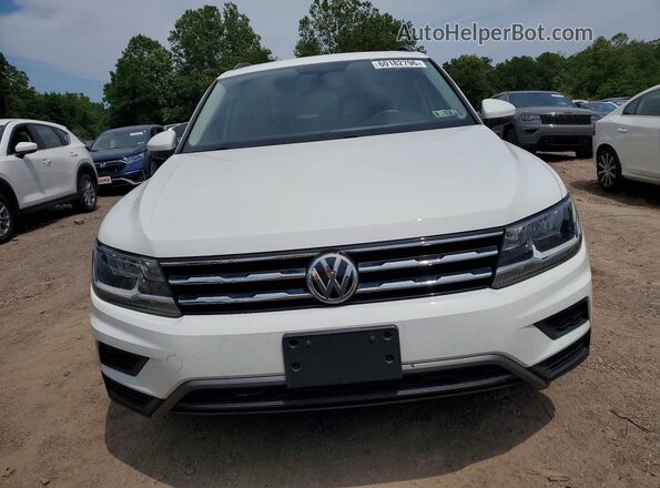3VV2B7AX9MM083827 2021 VOLKSWAGEN TIGUAN White წინა ხედი