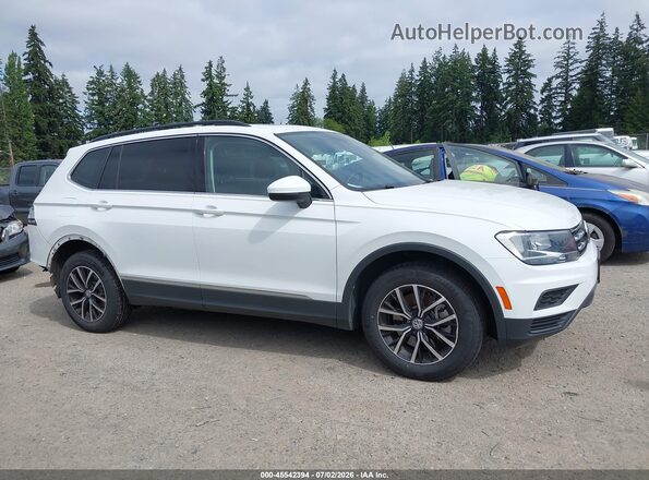 3VV2B7AX9MM108709 2021 VOLKSWAGEN TIGUAN White Widok wnętrza 360 stopni
