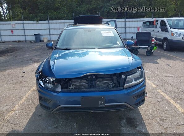 3VV2B7AXXKM038800 2019 VOLKSWAGEN TIGUAN Blue Vista del cuadro de instrumentos