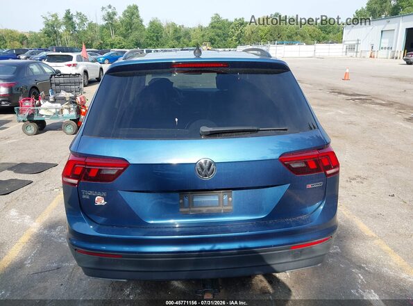 3VV2B7AXXKM038800 2019 VOLKSWAGEN TIGUAN Blue 