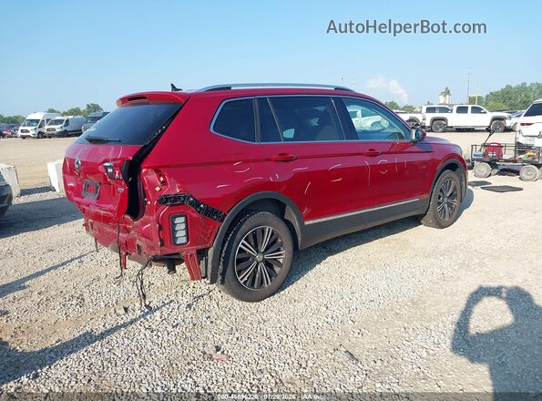3VV2B7AXXKM074700 2019 VOLKSWAGEN TIGUAN Maroon Tył prawy