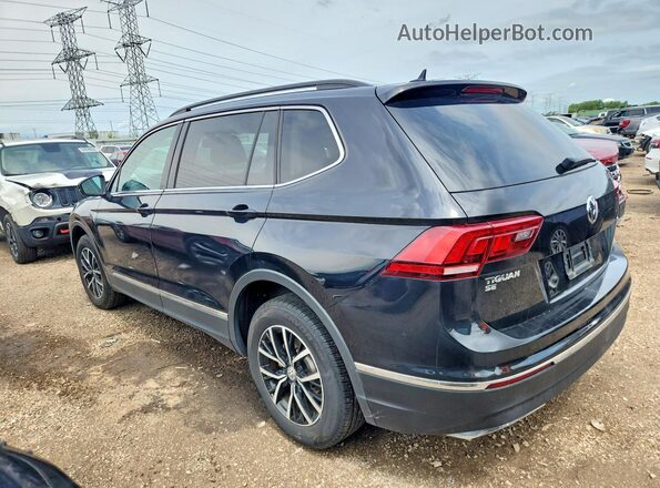 3VV2B7AXXMM117869 2021 VOLKSWAGEN TIGUAN Black Tył lewy
