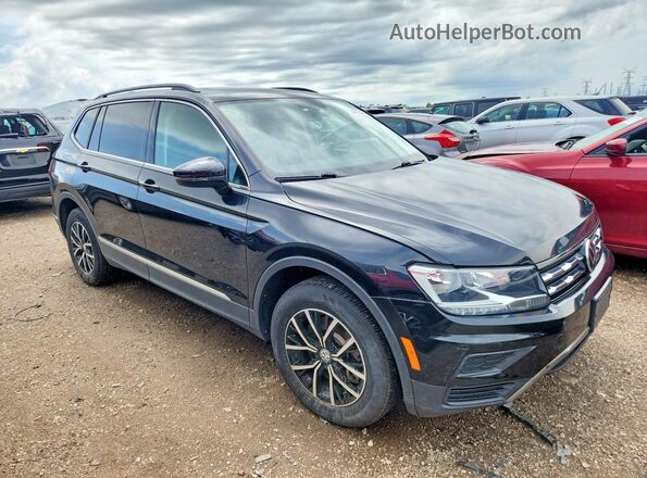3VV2B7AXXMM117869 2021 VOLKSWAGEN TIGUAN Black Przód prawy