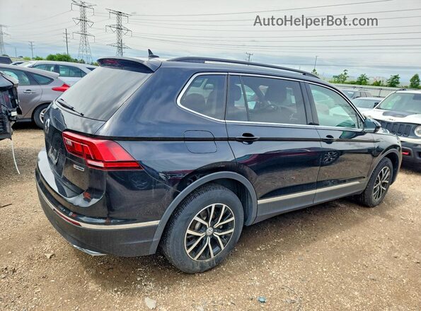 3VV2B7AXXMM117869 2021 VOLKSWAGEN TIGUAN Black Tył prawy