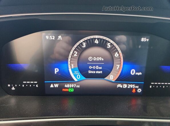 3VV2B7AXXRM135828 2024 VOLKSWAGEN TIGUAN Gray Vista del cuadro de instrumentos