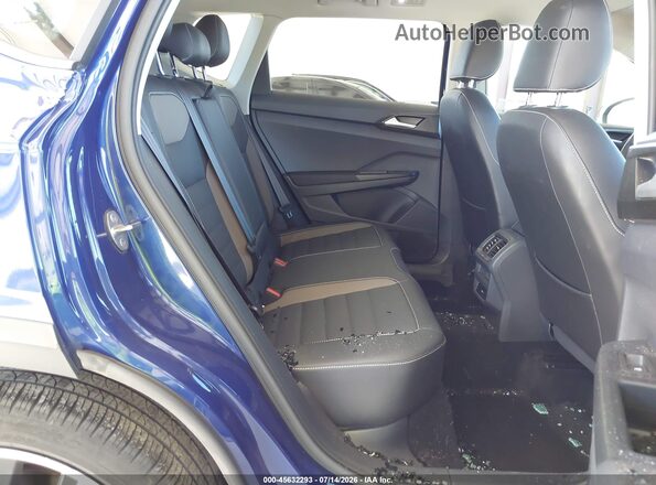 3VV2X7B20PM332508 2023 VOLKSWAGEN TAOS Blue Vista de la etiqueta del VIN