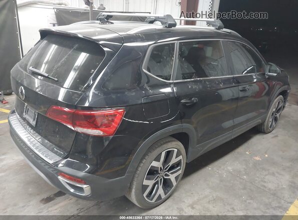3VV2X7B28NM090600 2022 VOLKSWAGEN TAOS Black უკანა მარჯვენა
