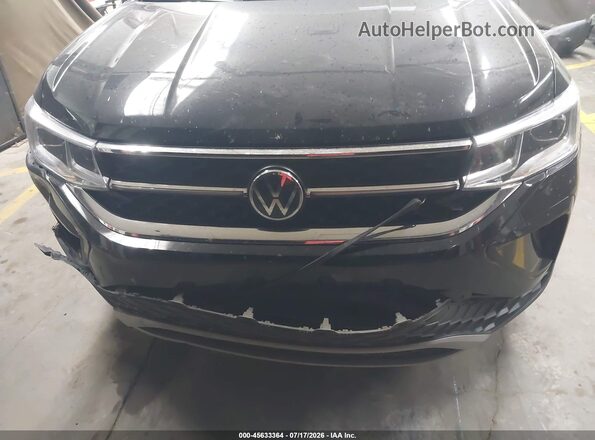 3VV2X7B28NM090600 2022 VOLKSWAGEN TAOS Black წინა ხედი