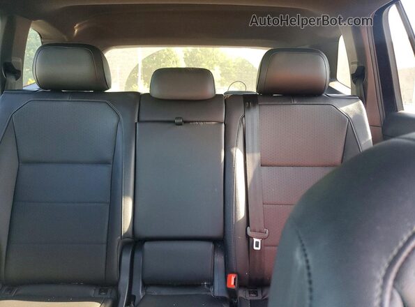 3VV3B7AX0KM027521 2019 VOLKSWAGEN TIGUAN Blue Vista de los asientos traseros