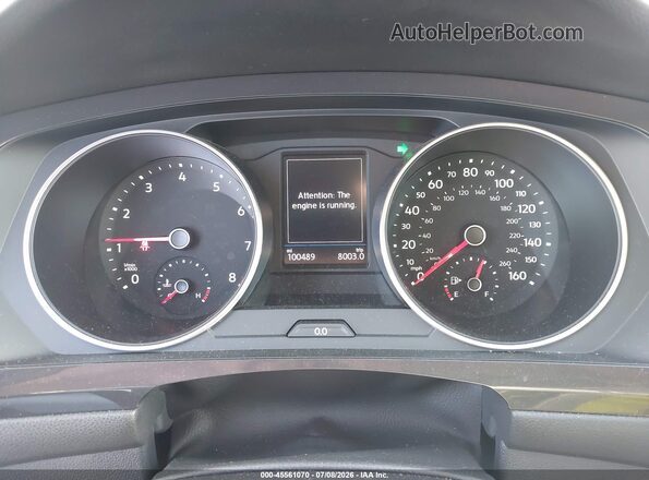 3VV3B7AX0KM072619 2019 VOLKSWAGEN TIGUAN White Вид задніх сидінь