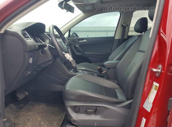 3VV3B7AX0KM073446 2019 VOLKSWAGEN TIGUAN Red Սալոնի դիմացի տեսք