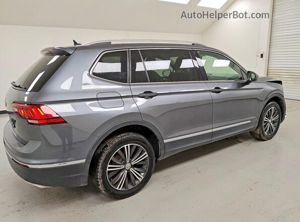 3VV3B7AX0KM156567 2019 VOLKSWAGEN TIGUAN Gray Trasero derecho