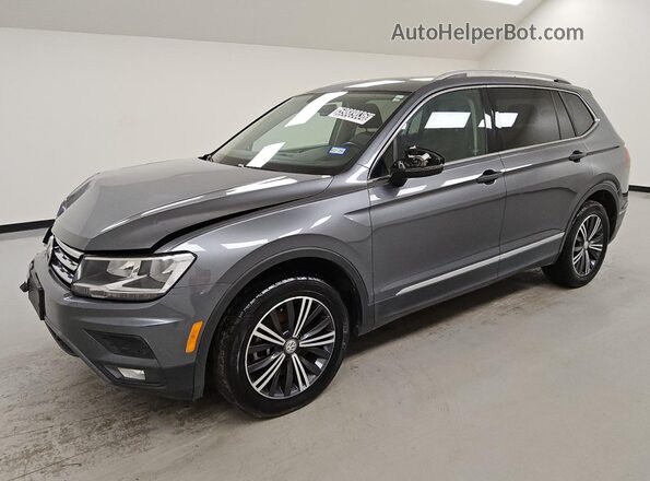 3VV3B7AX0KM156567 2019 VOLKSWAGEN TIGUAN Gray 