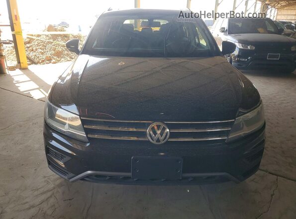 3VV3B7AX0KM158075 2019 VOLKSWAGEN TIGUAN Black Вид спереду