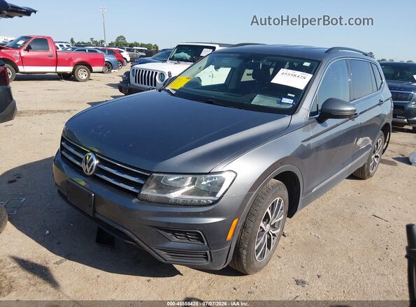 3VV3B7AX0LM182992 2020 VOLKSWAGEN TIGUAN Gray წინა მარცხენა ხედი სამი მეოთხედიდან