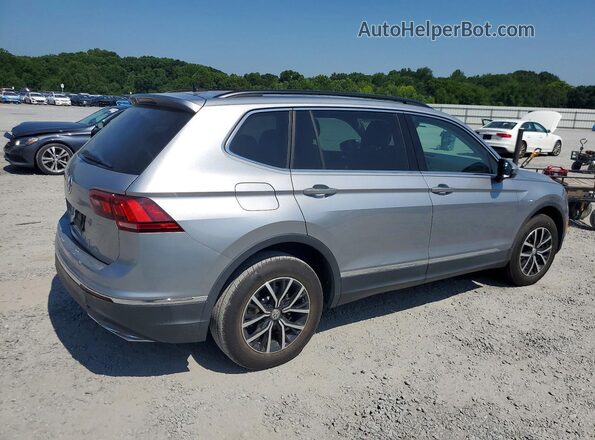 3VV3B7AX0MM031250 2021 VOLKSWAGEN TIGUAN Silver Задня права чверть