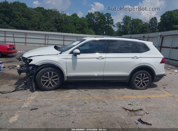3VV3B7AX0MM051434 2021 VOLKSWAGEN TIGUAN White უკანა სალონის ხედი