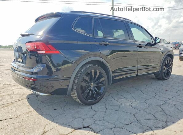3VV3B7AX0MM094008 2021 VOLKSWAGEN TIGUAN Black Задня права чверть