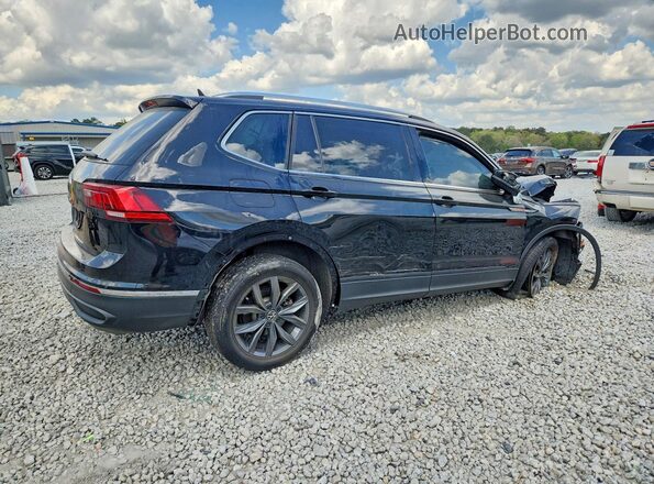 3VV3B7AX0NM151373 2022 VOLKSWAGEN TIGUAN Black Tył prawy