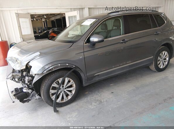 3VV3B7AX1JM024612 2018 VOLKSWAGEN TIGUAN Gray Przód lewy