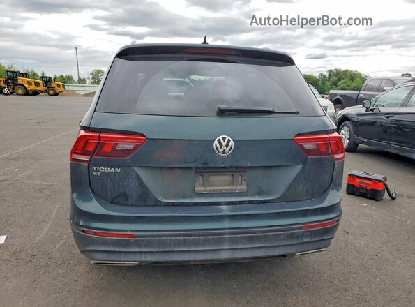 3VV3B7AX1KM060690 2019 VOLKSWAGEN TIGUAN Teal Вид ззаду