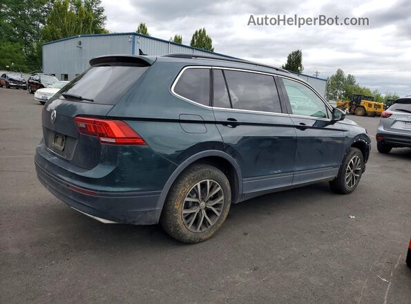 3VV3B7AX1KM060690 2019 VOLKSWAGEN TIGUAN Teal Задня права чверть