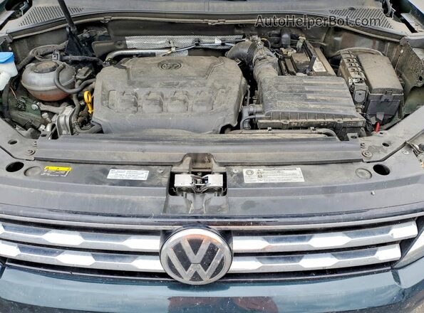3VV3B7AX1KM060690 2019 VOLKSWAGEN TIGUAN Teal Вид підкапотного простору