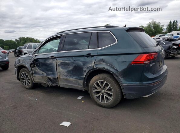 3VV3B7AX1KM060690 2019 VOLKSWAGEN TIGUAN Teal Задня ліва чверть