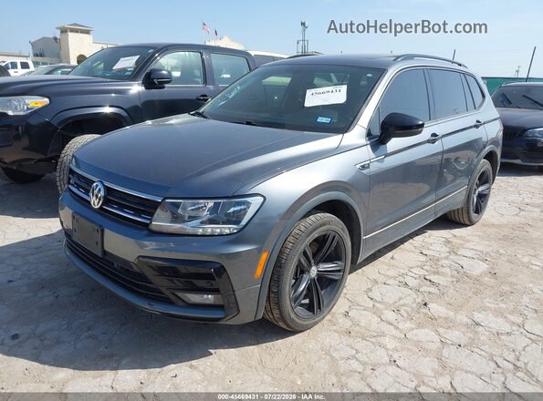 3VV3B7AX1KM099795 2019 VOLKSWAGEN TIGUAN Gray წინა მარცხენა ხედი სამი მეოთხედიდან